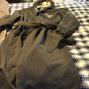 LL Bean Rugby Men’s hooded robe XXL